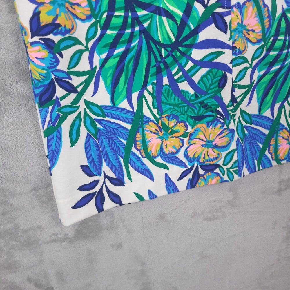 Lilly Pulitzer Rosie Dress Womens XS Golden Hour Glam Floral Hawaiian NEW - Picture 5 of 16
